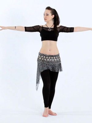 How to Do Belly Dance Shoulder Isolations and Shoulder Shimmy